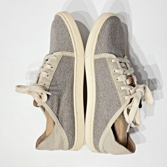 OluKai Women’s Pehuea Li Slip On Shoes Beige Gray Mesh Convertible Heel Size 7 - Picture 11 of 13